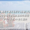 沖縄県のレンタルポケットWi-Fi店舗を紹介